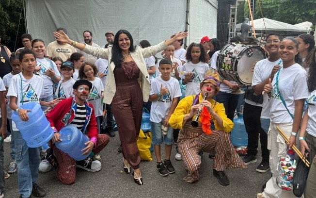Gardênia Cavalcante madrinha das ações sociais  