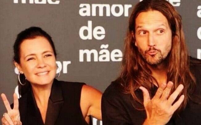 Adriana Esteves e Vladimir Brichta