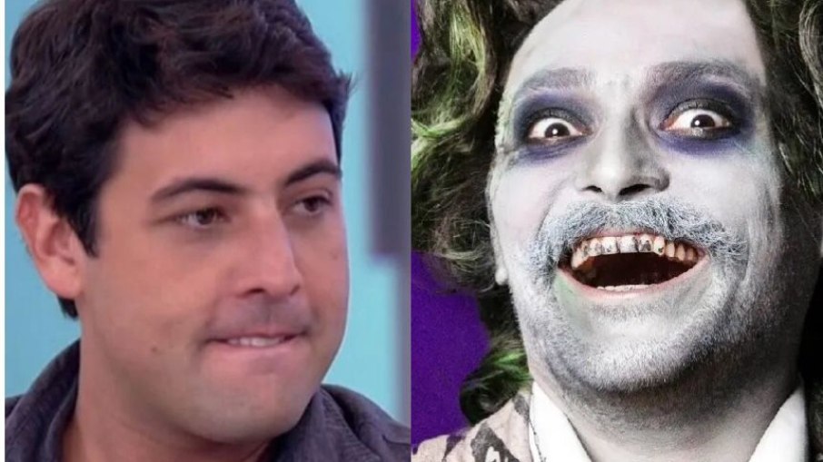 Bruno de Luca vira piada no musical de fantasmas ‘Beetlejuice’