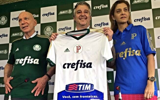 Apresentação da parceria entre Palmeiras e Crefisa