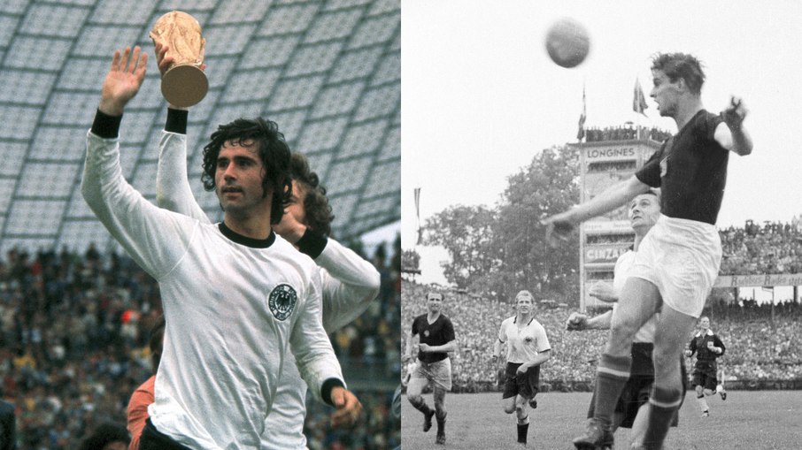 Gerd Müller e Sándor Kocsis possuem a 2ª e 3ª maior marca em uma Copa, respectivamente