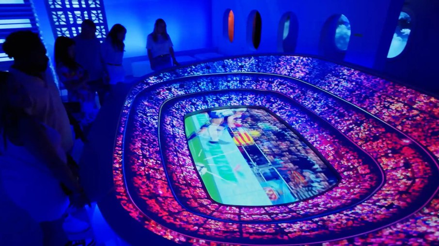 The Messi Experience instalado em São Paulo The Messi Experience instalado em São Paulo