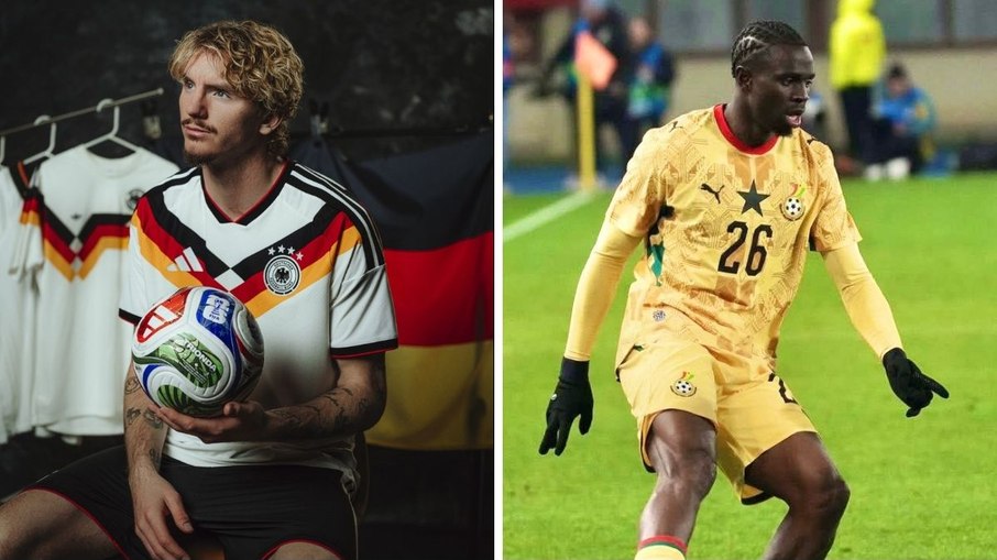 Alemanha e Gana se enfrentam em  momentos bem diferentes