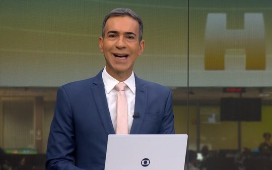 César Tralli para programa ao noticiar prisão de Hytalo Santos