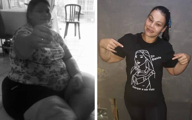 Carla Maria foi de 202 kg para 106 kg com uma dieta menos rigorosa e exercícios físicos mais simples