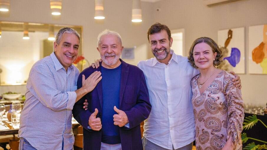 Lula reforça apoio a Freixo no Rio