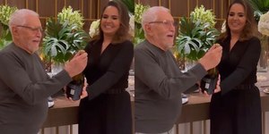 Carlos Alberto de Nóbrega comemora 88 anos e esposa se declara; veja