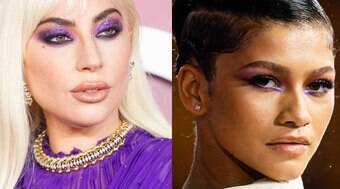 A sombra roxa conquistou as famosas