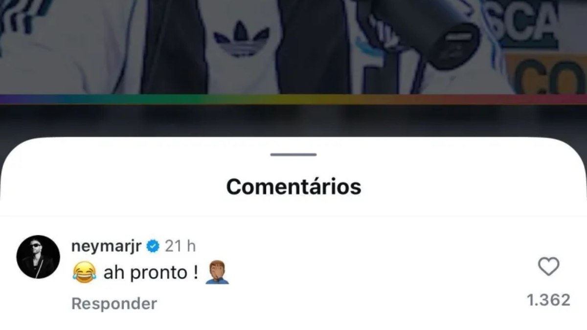 Neymar responde a fala de Luiz Henrique Neymar responde a fala de Luiz Henrique