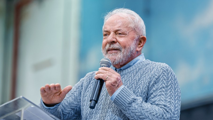 Lula discursa em evento do “Cooperativismo e Economia Solidária com Lula”, em São Paulo.
