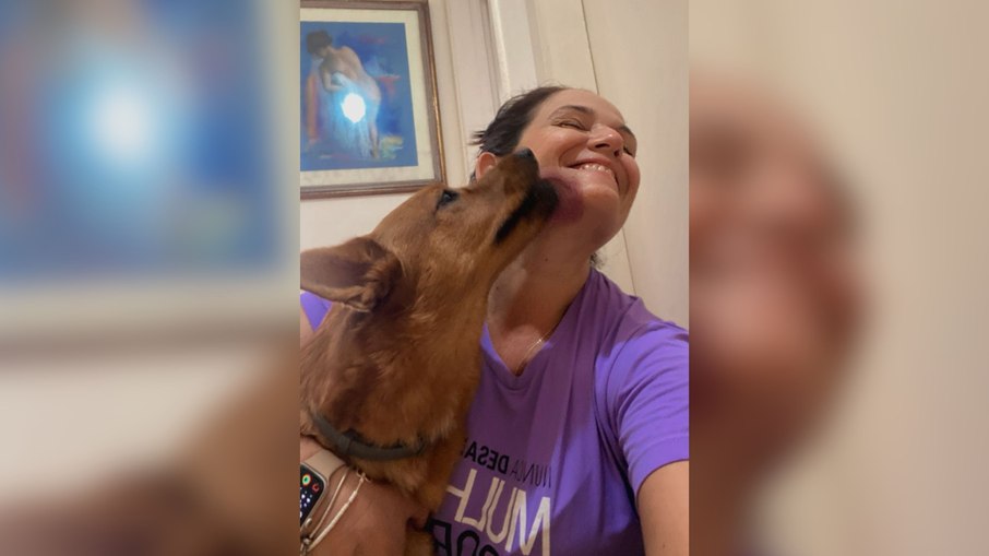 Ana Beatriz Cruz e Nala