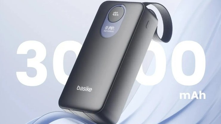 Power bank de 30.000 mAh promete até 6 cargas no celular