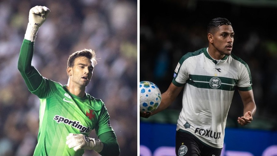 Vasco chega em alta para o duelo com o Coritiba pelo Brasileirão