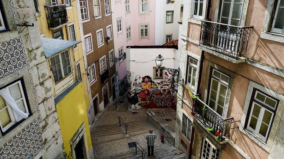 Bairro Alto, em Lisboa