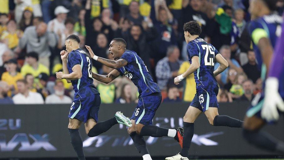 Seleção Brasileira venceu a Austrália