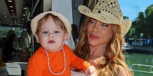 José Leonardo completa um ano e ganha homenagem de Virginia