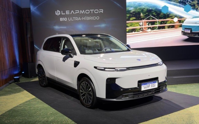 Leapmotor B10 REEV chega ao Brasil por R$ 179.990, com motor elétrico de 218 cv.