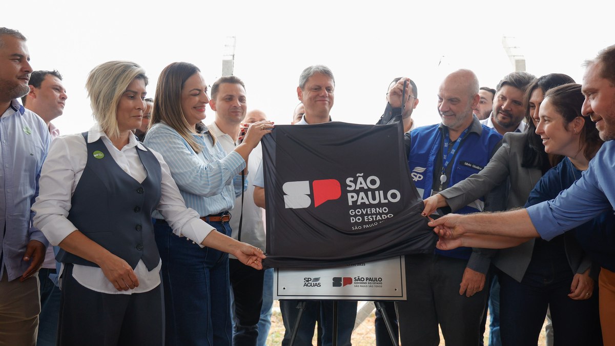 Inauguração do reservatório Inauguração do reservatório