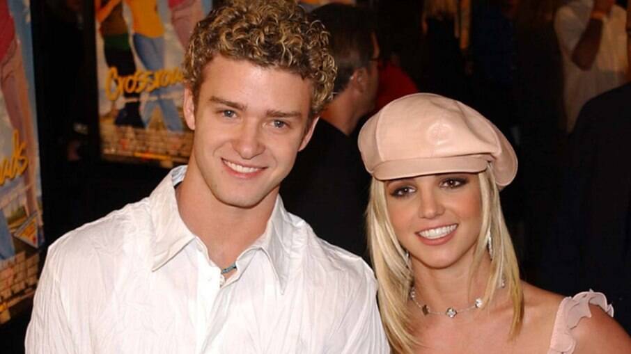 Justin Timberlake e Britney Spears durante relacionamento