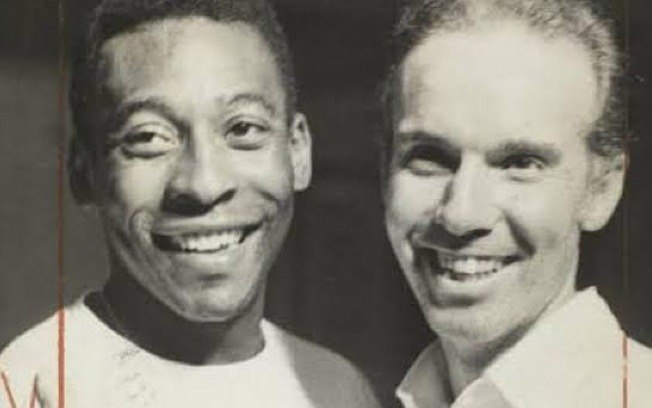 Zagallo homenageou Pelé com uma foto antiga dos dois