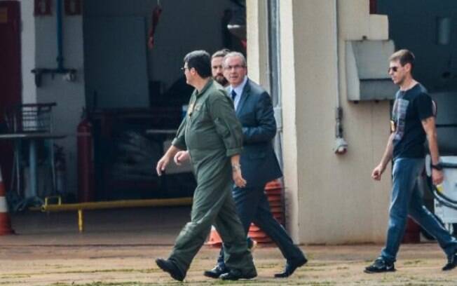 Eduardo Cunha foi preso em outubro do ano passado em Brasília; ele passou os últimos meses em prisão em Pinhais (PR)