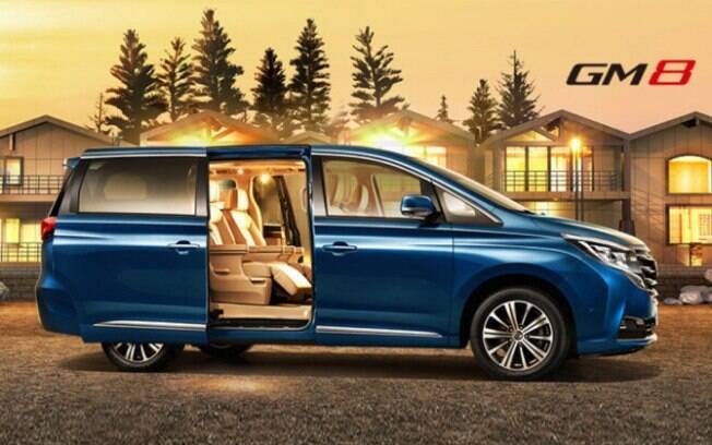 GM8: minivan de sete lugares da GAC Motor fará parte da linha de modelos da fabricante chinesa nos EUA