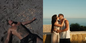 Jade Picon posa de biquíni em viagem com André Lamoglia