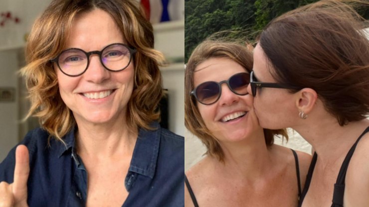 Vera Zimmermann faz 62 anos e troca declarações com esposa