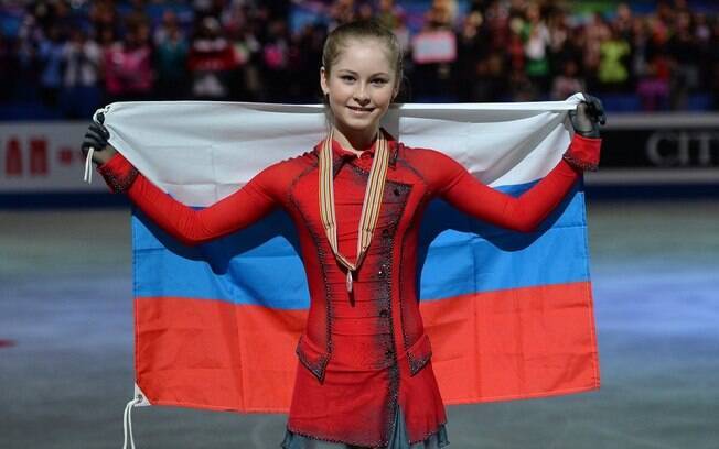 Yulia Lipnitskaya nos Jogos Olímpicos de Sochi 2014