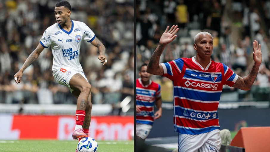 Bahia x Fortaleza, nesta quinta-feira Bahia x Fortaleza, nesta quinta-feira