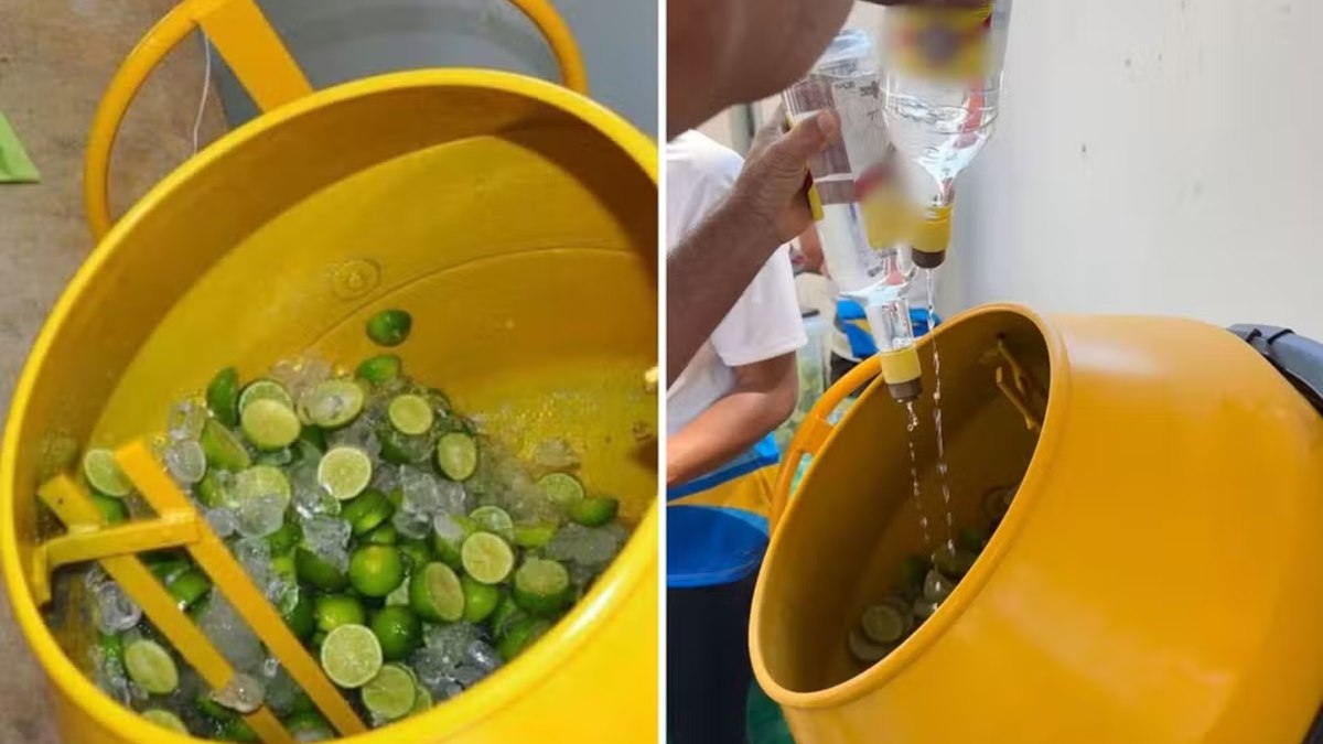 Cidade em Goías tenta recorde com maior caipirinha do mundo Cidade em Goías tenta recorde com maior caipirinha do mundo