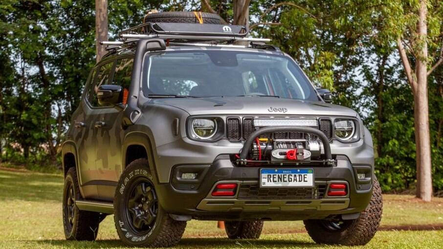 Jeep Renegade: kit completo de acessórios Mopar deixa o SUV preparado para enfrentar trilhas com mais facilidade