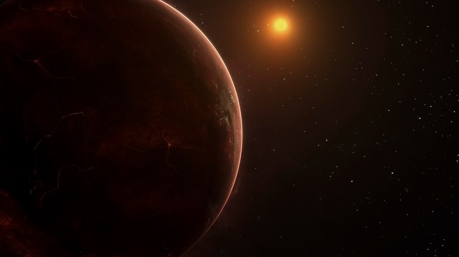 Imagem ilustrativa de planeta anão