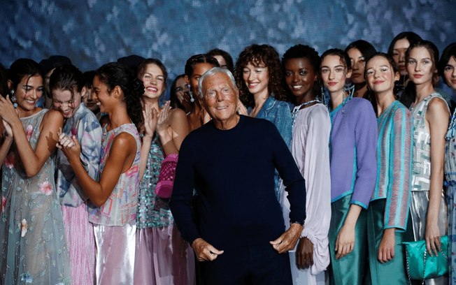 Giorgio Armani anuncia desfile de primavera-verão 2025 em Nova York