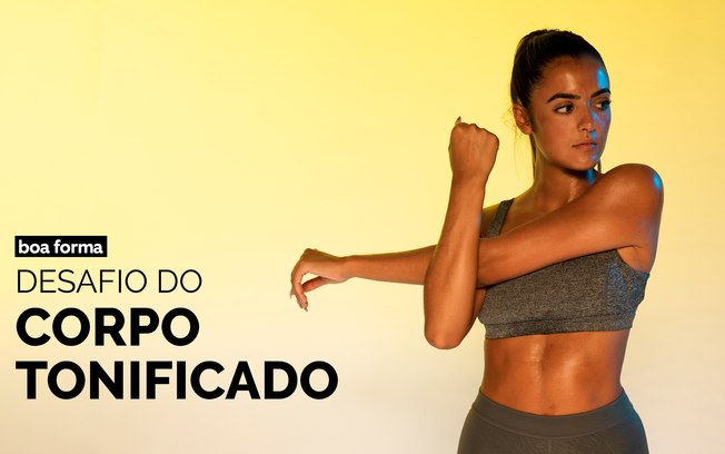 Desafio do corpo tonificado: 4 semanas de treino com o peso do corpo