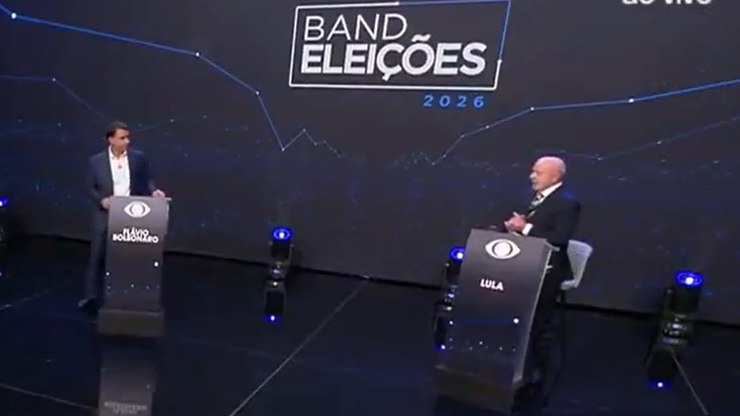 Lula e Flávio trocam acusações e discutem saúde na Band