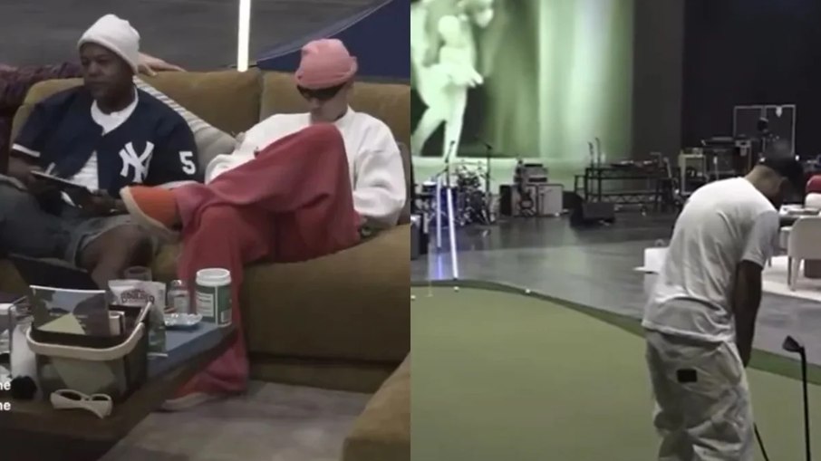 Justin Bieber assiste pegadinhas do Silvio Santos e viraliza em live
