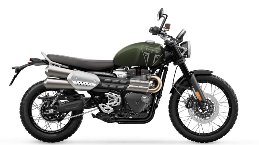 Scrambler 1200 X Matt Khaki Green Scrambler 1200 X Matt Khaki Green