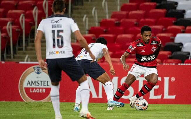 Flamengo x LDU. Foto: Alexandre Vidal / Flamengo