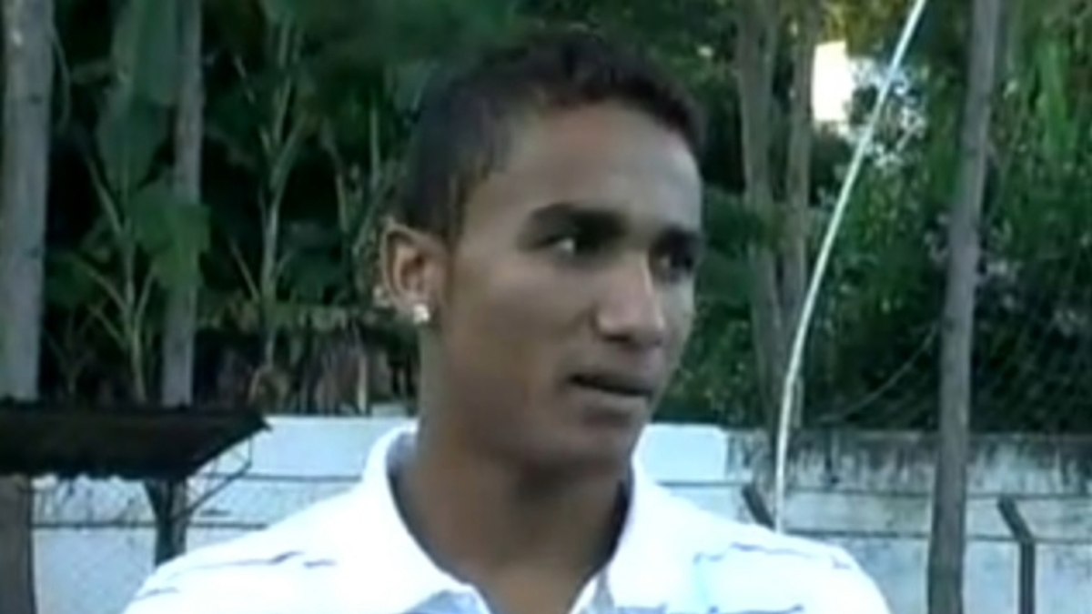 Danilo começou a carreira como goleiro em Juiz de Fora-MG