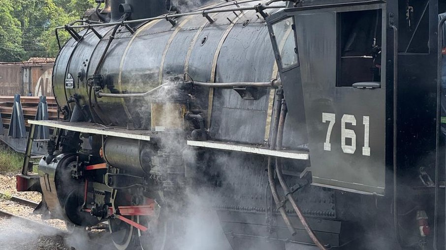 A Maria Fumaça da Serra do Mar percorre 120 km na ida e na volra A Maria Fumaça da Serra do Mar percorre 120 km na ida e na volra