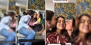 Preta Gil recebe visita de Sabrina Sato e Nicolas Prattes em NY	
