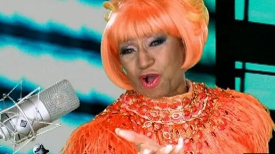 A cantora Celia Cruz A cantora Celia Cruz