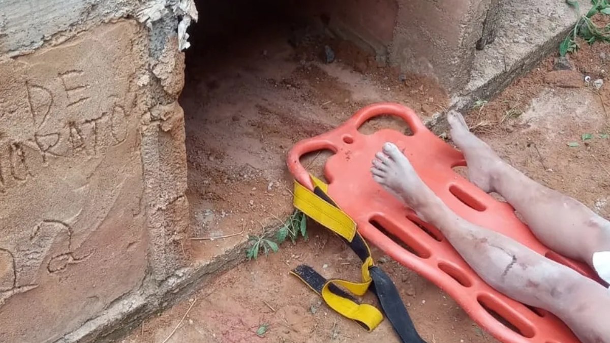 Mulher foi resgatada pelo Samu em Visconde do Rio Branco