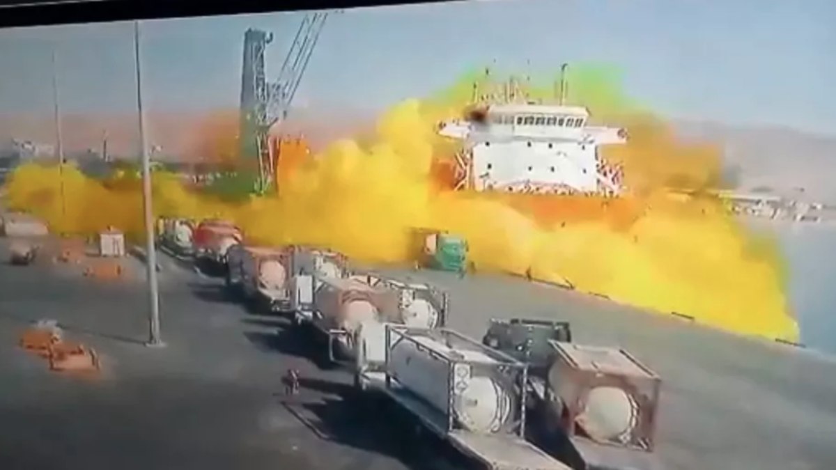 Vídeo: explosão causada por gás tóxico deixa 10 mortos na Jordânia