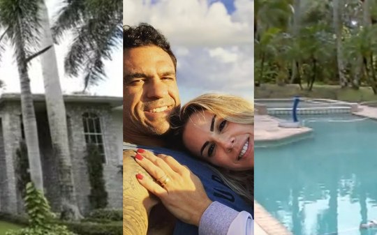 Mansão de Vitor Belfort nos EUA tem sete quartos, adega e piscina