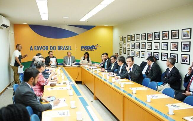 Reunião da Executiva Nacional do PSDB, que aconteceu no último dia 22