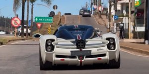 Carro mais caro do Brasil é visto de "rolê" em MG