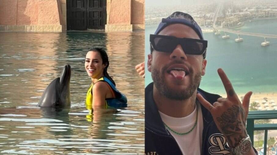 Bruna Biancardi e Neymar estão em Dubai