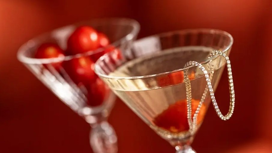 Martini e diamantes combinam? Aparentemente, sim, para restaurante em Chicago